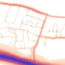 Daytime road noise heatmap for TN15 6RA