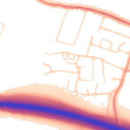 Daytime road noise heatmap for TN15 6RH
