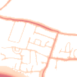 Daytime road noise heatmap for TN15 6SE