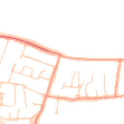 Daytime road noise heatmap for TN15 6TH