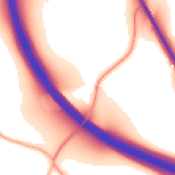 Daytime road noise heatmap for TN15 7ED