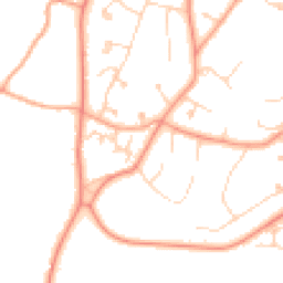 Daytime road noise heatmap for TN15 7HR