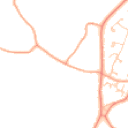 Daytime road noise heatmap for TN15 7HT
