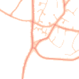 Daytime road noise heatmap for TN15 7HW
