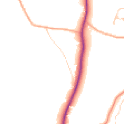 Daytime road noise heatmap for TN15 7JU