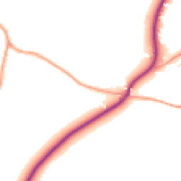 Daytime road noise heatmap for TN15 7LR