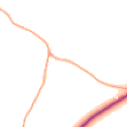Daytime road noise heatmap for TN15 7LT