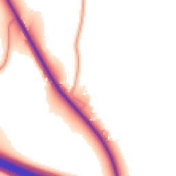Daytime road noise heatmap for TN15 7NW