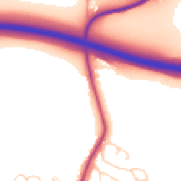 Daytime road noise heatmap for TN15 7RD
