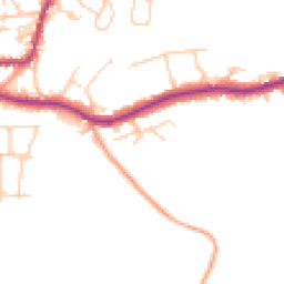 Daytime road noise heatmap for TN15 8HS