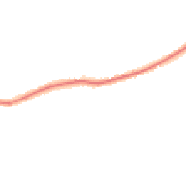 Night-time road noise heatmap for TN15 8JN