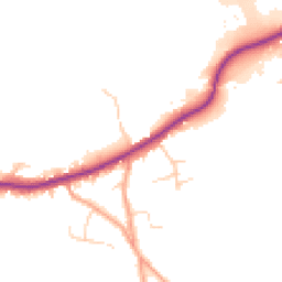 Daytime road noise heatmap for TN15 8JP