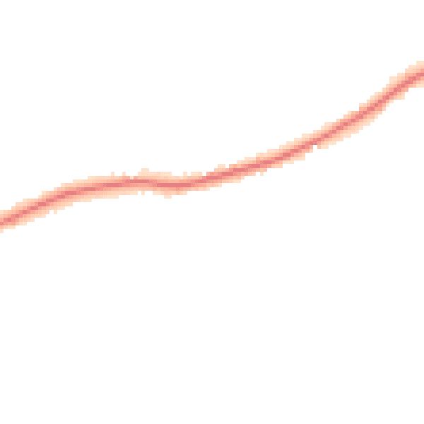 Night-time road noise heatmap for TN15 8LR