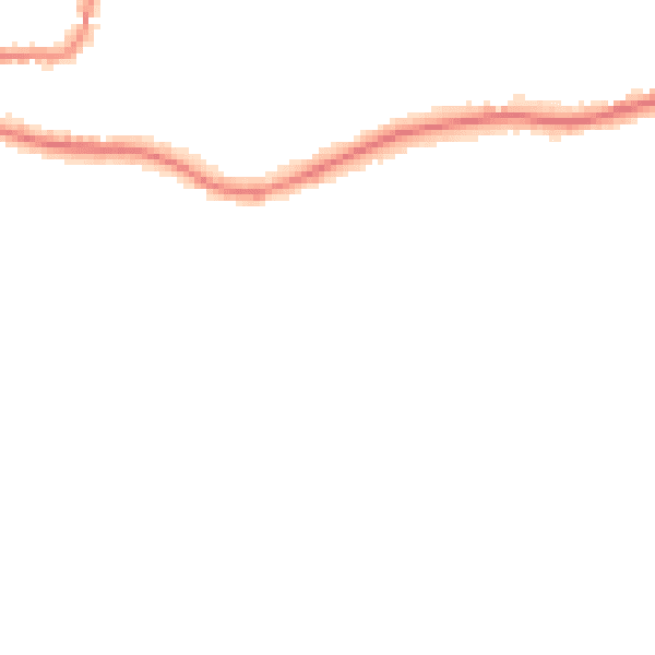 Night-time road noise heatmap for TN15 8LU