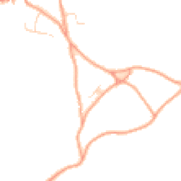 Daytime road noise heatmap for TN15 8NN