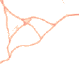 Daytime road noise heatmap for TN15 8QN