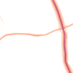 Daytime road noise heatmap for TN15 8QT