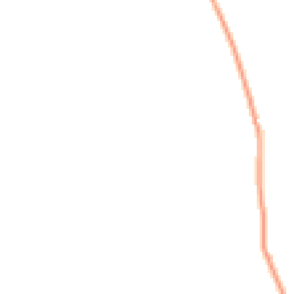 Night-time road noise heatmap for TN15 8QT