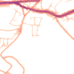 Daytime road noise heatmap for TN15 8SG