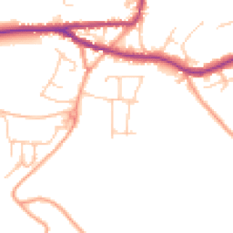Daytime road noise heatmap for TN15 8SH