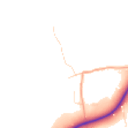 Daytime road noise heatmap for TN15 9DG