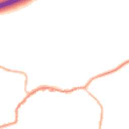Night-time road noise heatmap for TN16 1BG
