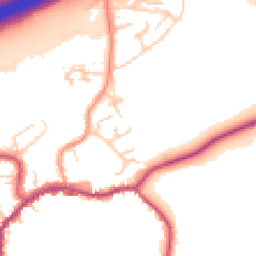 Daytime road noise heatmap for TN16 1BL