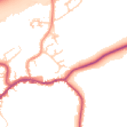 Daytime road noise heatmap for TN16 1BS