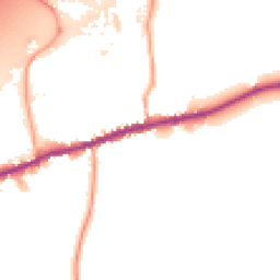 Daytime road noise heatmap for TN16 1DB