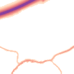 Night-time road noise heatmap for TN16 1DN