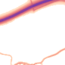 Night-time road noise heatmap for TN16 1DP