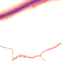 Night-time road noise heatmap for TN16 1DQ