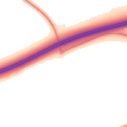Night-time road noise heatmap for TN16 1DT