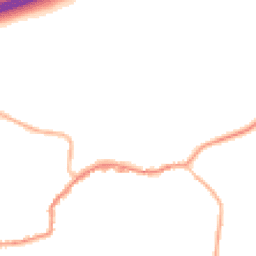 Night-time road noise heatmap for TN16 1HE