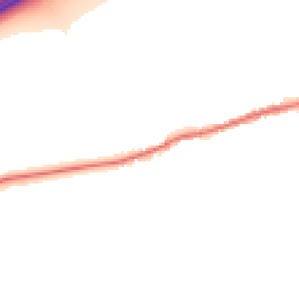 Night-time road noise heatmap for TN16 1HR