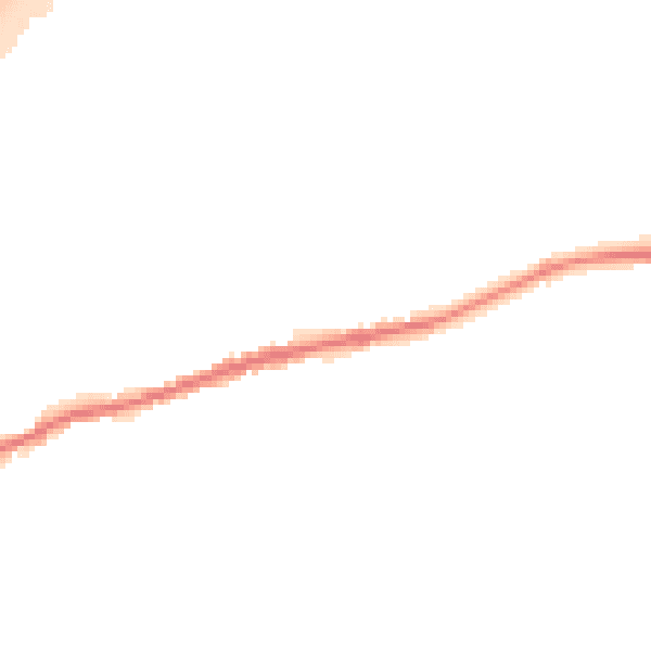 Night-time road noise heatmap for TN16 1JL