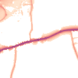 Daytime road noise heatmap for TN16 1JN