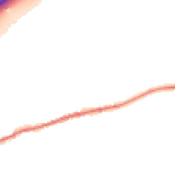 Night-time road noise heatmap for TN16 1JS