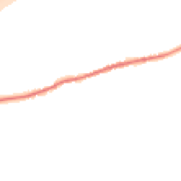 Night-time road noise heatmap for TN16 1LN