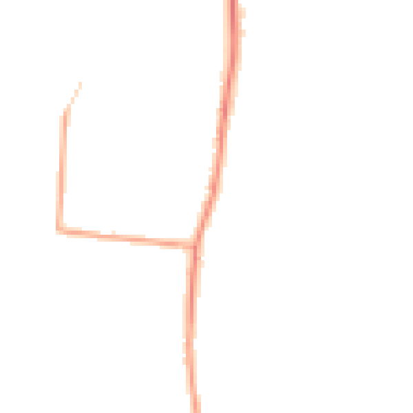 Daytime road noise heatmap for TN16 1LQ