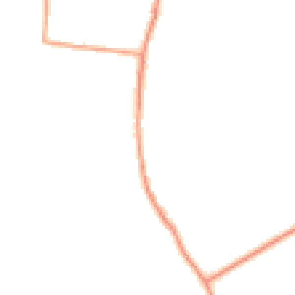 Daytime road noise heatmap for TN16 1LX
