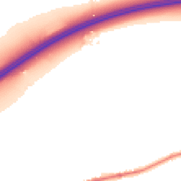 Night-time road noise heatmap for TN16 1NL