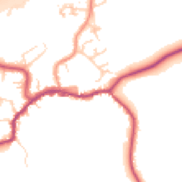 Daytime road noise heatmap for TN16 1TL