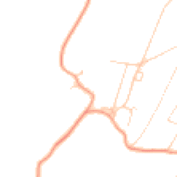 Daytime road noise heatmap for TN16 2AE