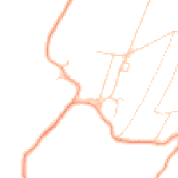 Daytime road noise heatmap for TN16 2AF
