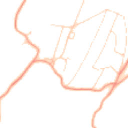 Daytime road noise heatmap for TN16 2AU