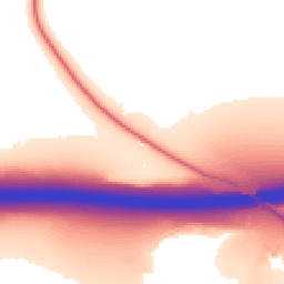 Daytime road noise heatmap for TN16 2DY