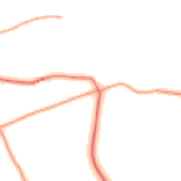 Daytime road noise heatmap for TN16 2EN