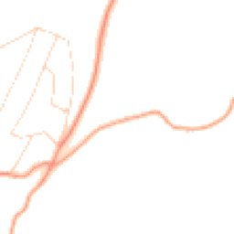Daytime road noise heatmap for TN16 2LS