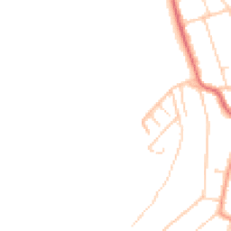 Daytime road noise heatmap for TN16 3GA
